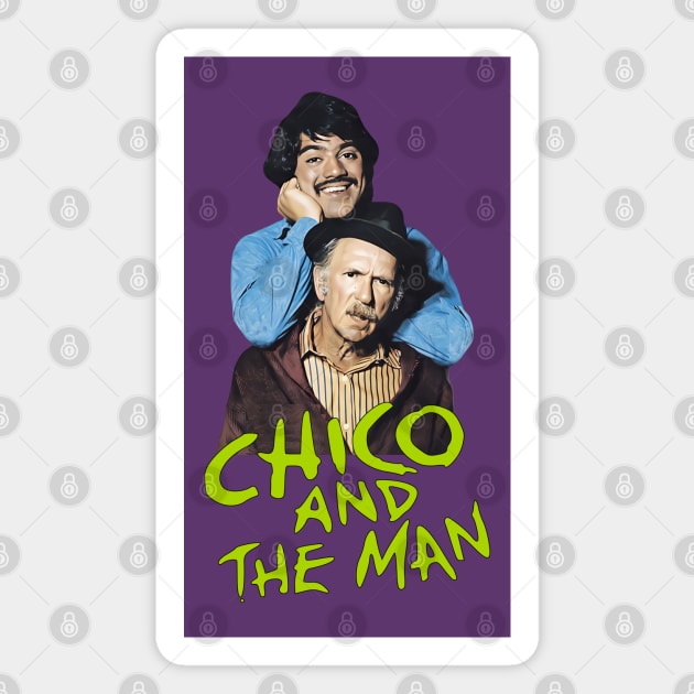 Chico And The Man - 70s Sitcom Magnet by wildzerouk